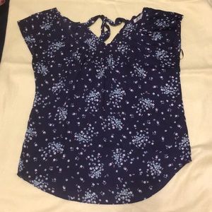 Lauren Conrad floral blouse